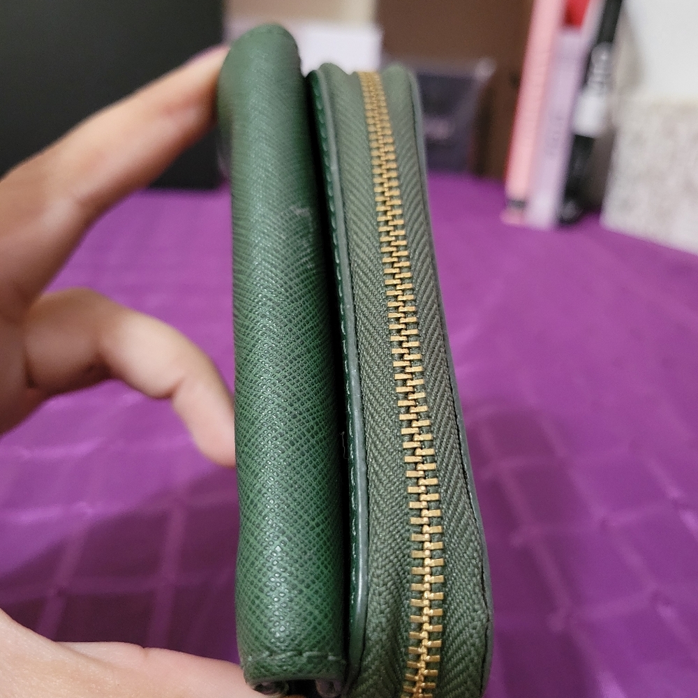 Michael Kors Forest Green Wallet - Picture 5 of 8
